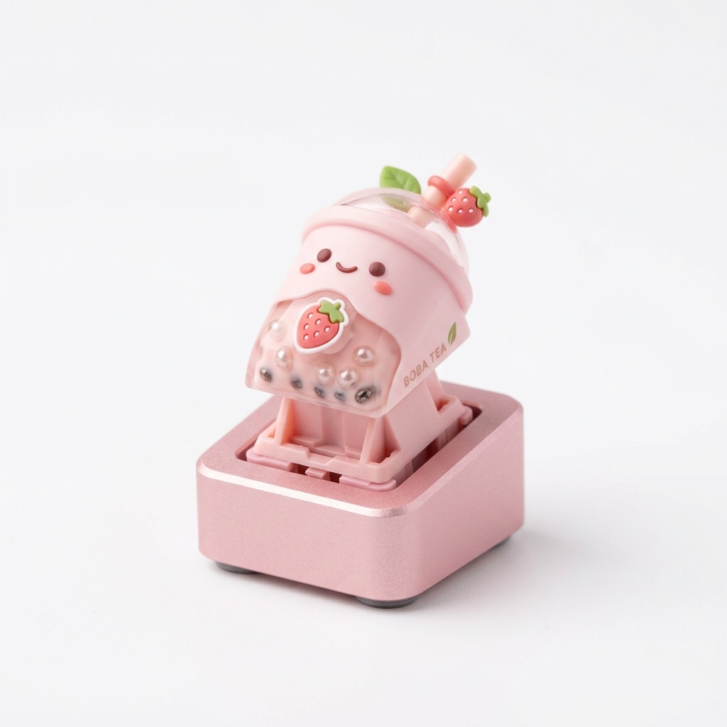 Berry Boba keycap