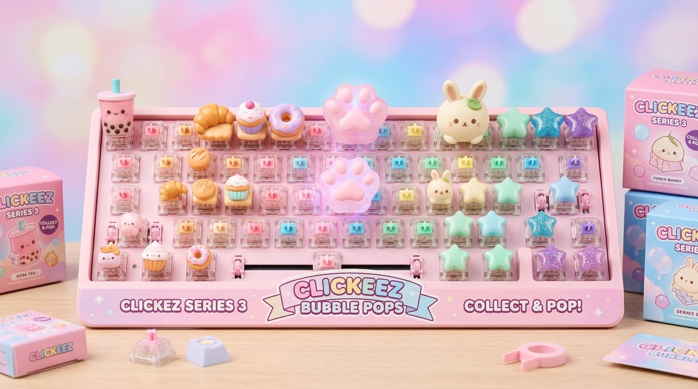 Series 3 Bubble Pops full collection showcase